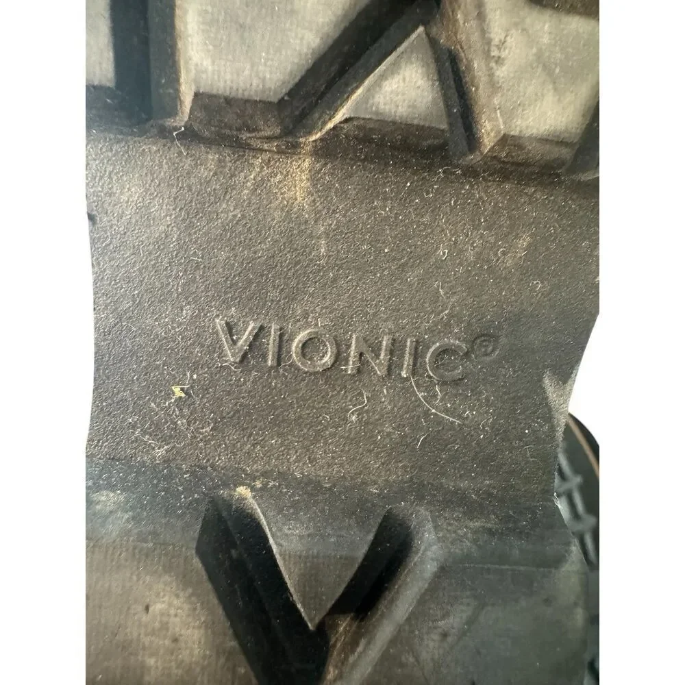 Vionic Tall Suede Knee High Black Zipper VIONIC Ultra Comfort Designer Sz 5